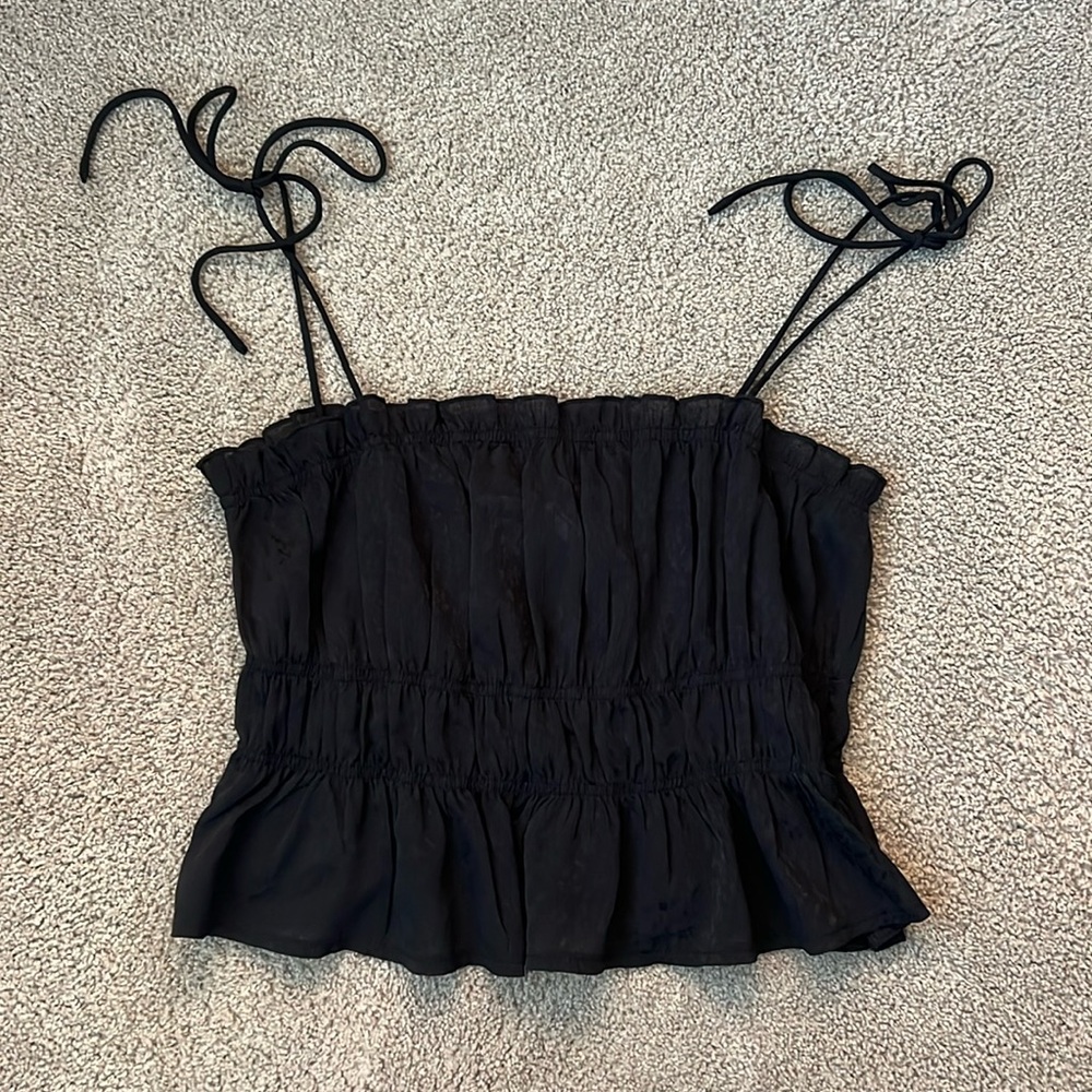 Princess Polly Tie Sleeve Crop Top